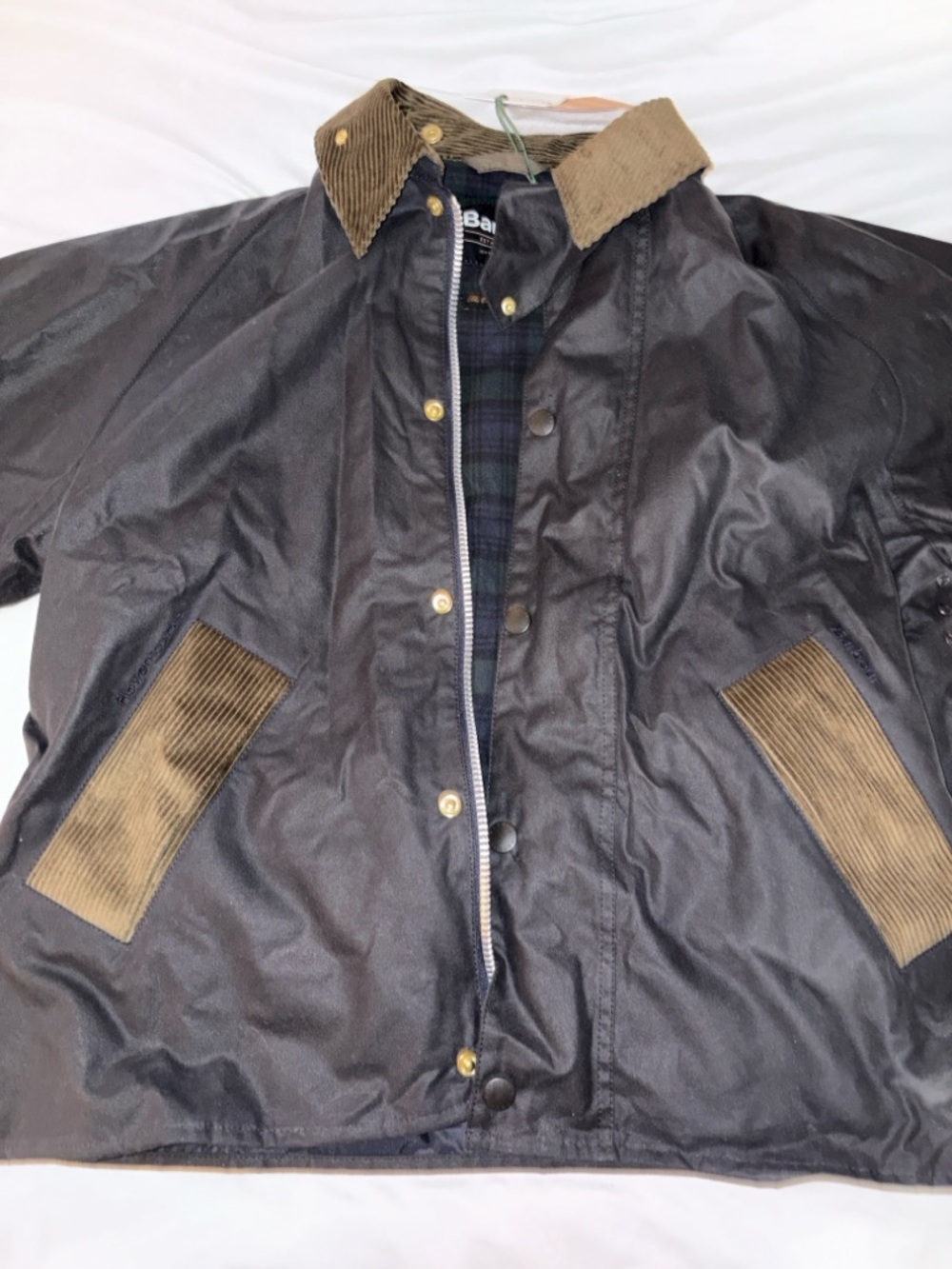 NWT BARBOUR X FLOWER MOUNTAIN
Jacket - Navy-Orange - Picture 15 of 16